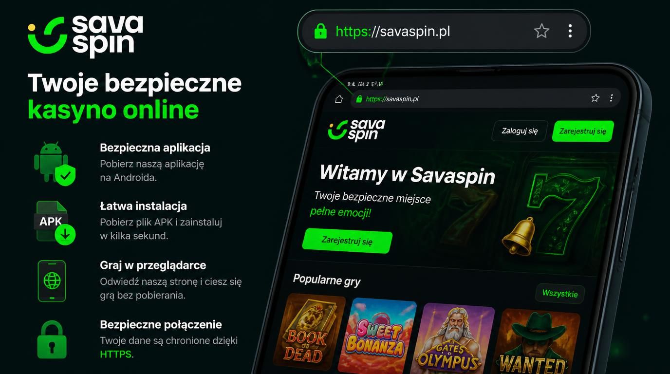 Ikona bezpieczeństwa instalacji APK na Androidzie, plik APK i telefon z Savaspin